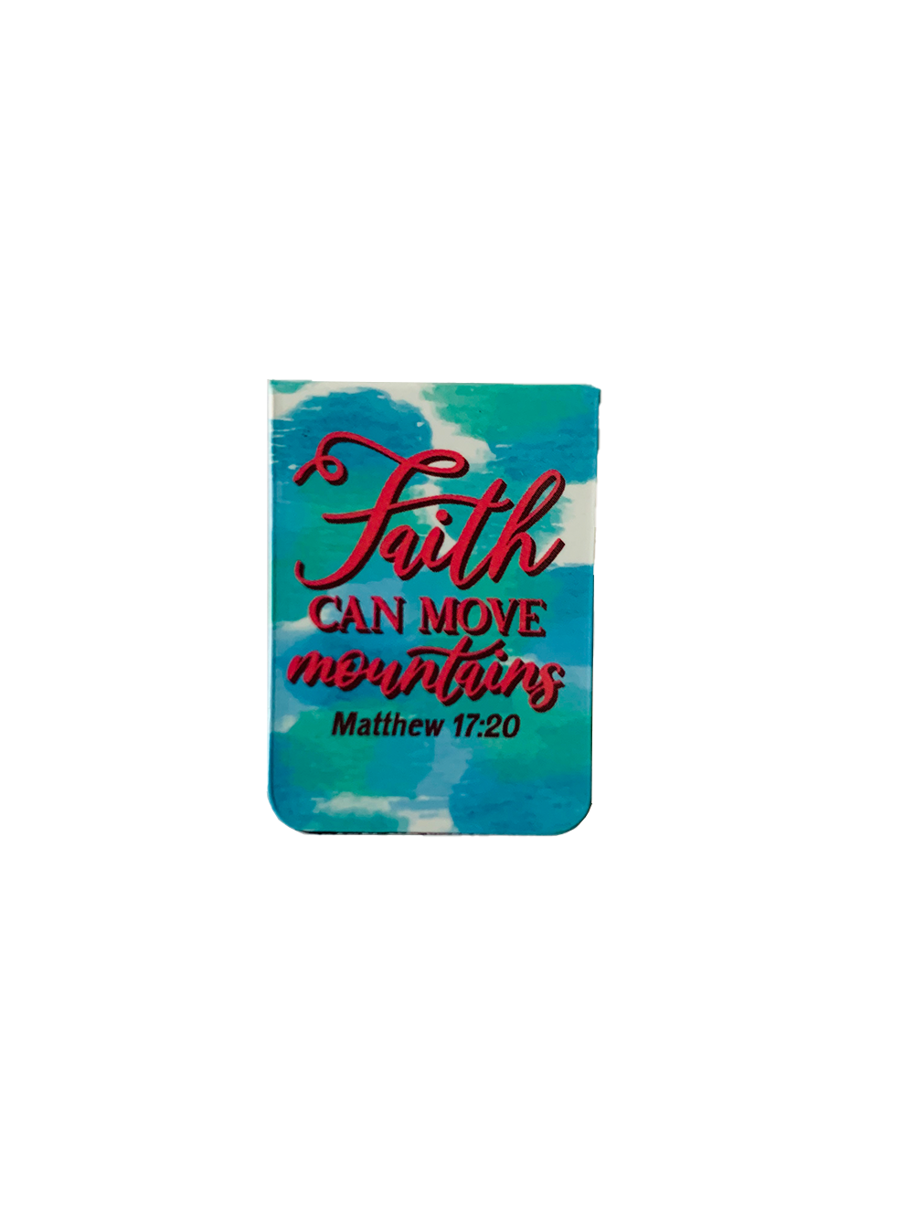 Christian Magnetic Bookmark (Matthew 17:20)