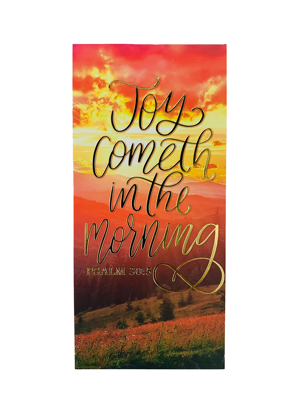 Notepad: Joy Cometh in the Morning