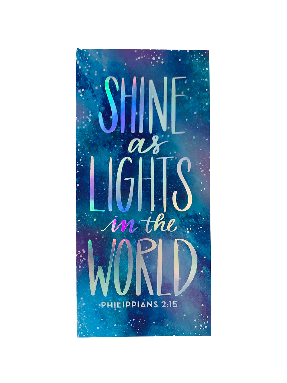 Notepad: Shine as Lights in the World