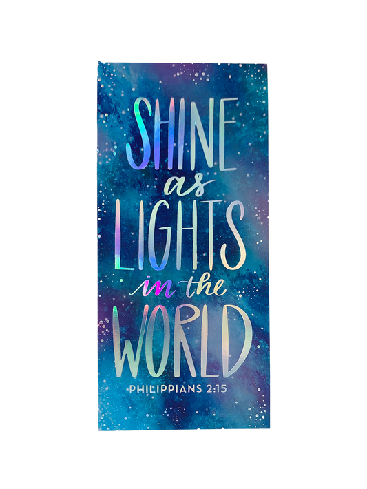 Notepad: Shine as Lights in the World