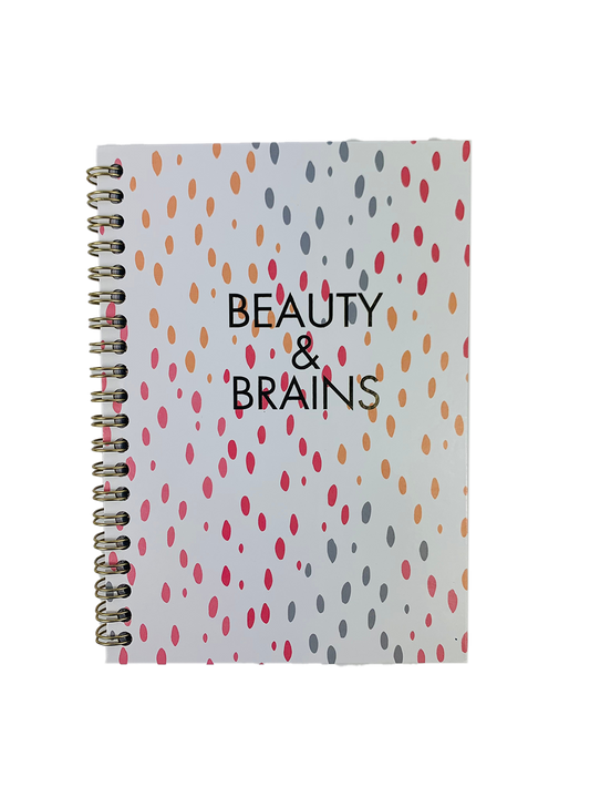 Beauty & Brains: Hard Cover Journal