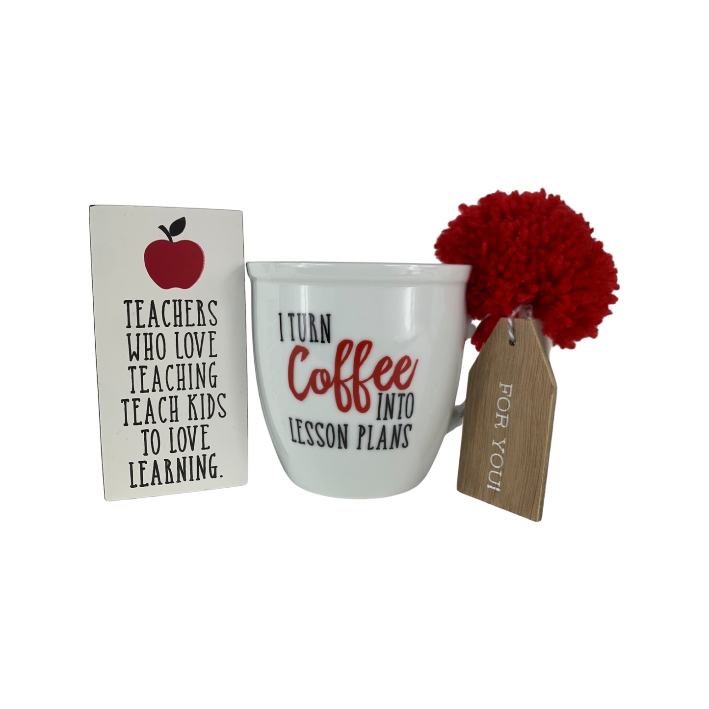 4 Piece Teacher Mug Set